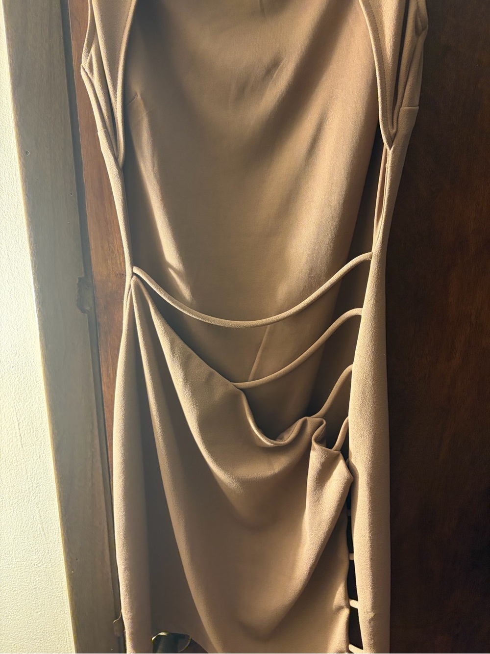 Fashion Nova Brown Sleeveless Mini Dress - Picture 5 of 5